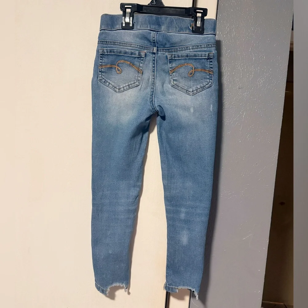 Justice Girls Light Blue Midrise Jeggings